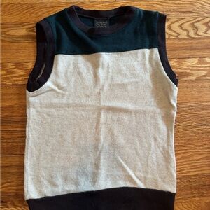 Vintage Colorblock Women’s Sweater Vest